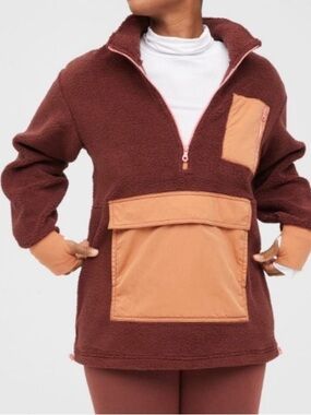 Offline by Aerie Fleece Half-Zip Pullover Sweater